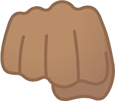 Oncoming Fist Emoji With Medium Skin Black Fist Bump Emoji Png Fist Emoji Png
