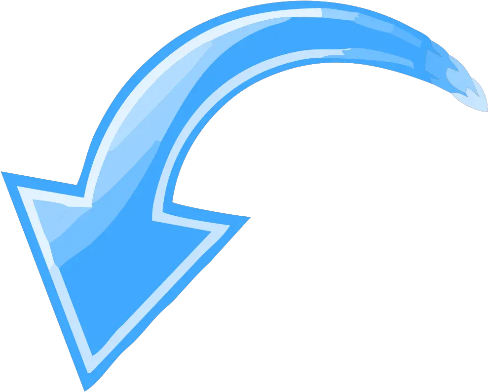Curved Arrow Pointing Down Transparent Background Curved Arrow Png Arrow Pointing Down Png png