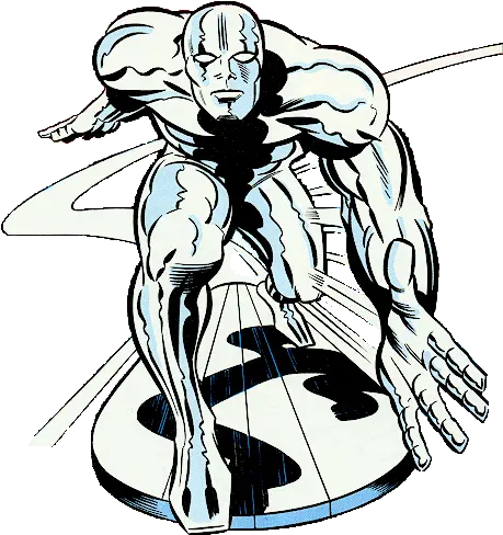 Silver Drawing Surf Picture 1475323 Jack Kirby Png Silver Surfer Png