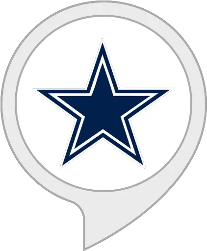 Amazoncom Cowboys Fan Alexa Skills Dallas Cowboys Football Logo Png Dallas Cowboys Logo Transparent