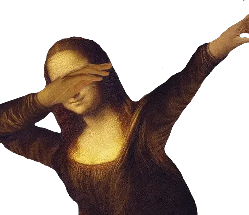 Dabbot Server Mona Lisa Meme Png Dab Emoji Png