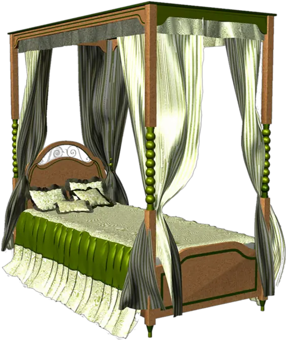 Free Png Bed Konfest Bed Clipart Png