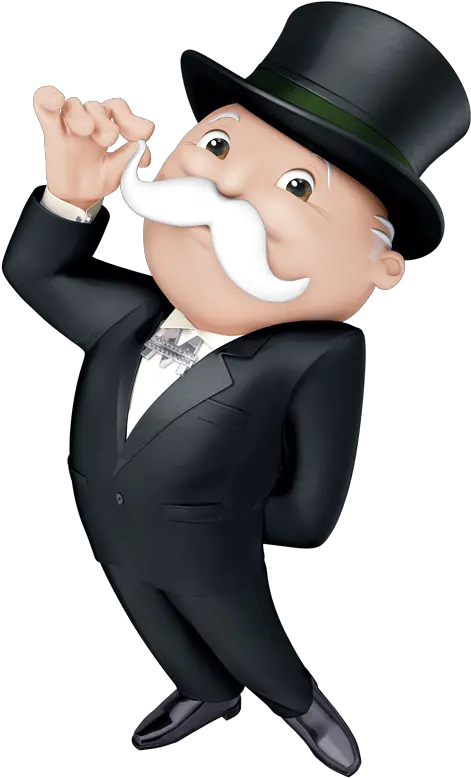 Mr Monopoly Transparent Cartoon Mr Monopoly Png Monopoly Man Png