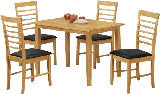 Dining Set Transparent Images Png Mart Cadeira De Caviuna Table And Chairs Png