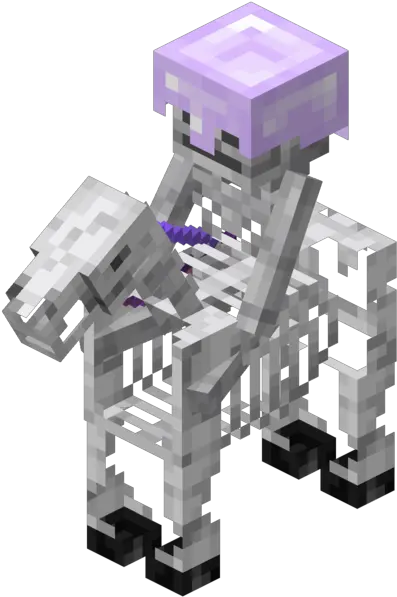 Skeleton Trap Horse Minecraft Skeleton Horse With Skeleton Png Minecraft Skeleton Png