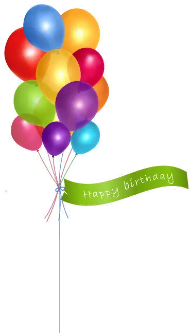 Happy Birthday Frame Png Hd Clipart Full Size Clipart Transparent Background Balloons Png Frame Png Hd
