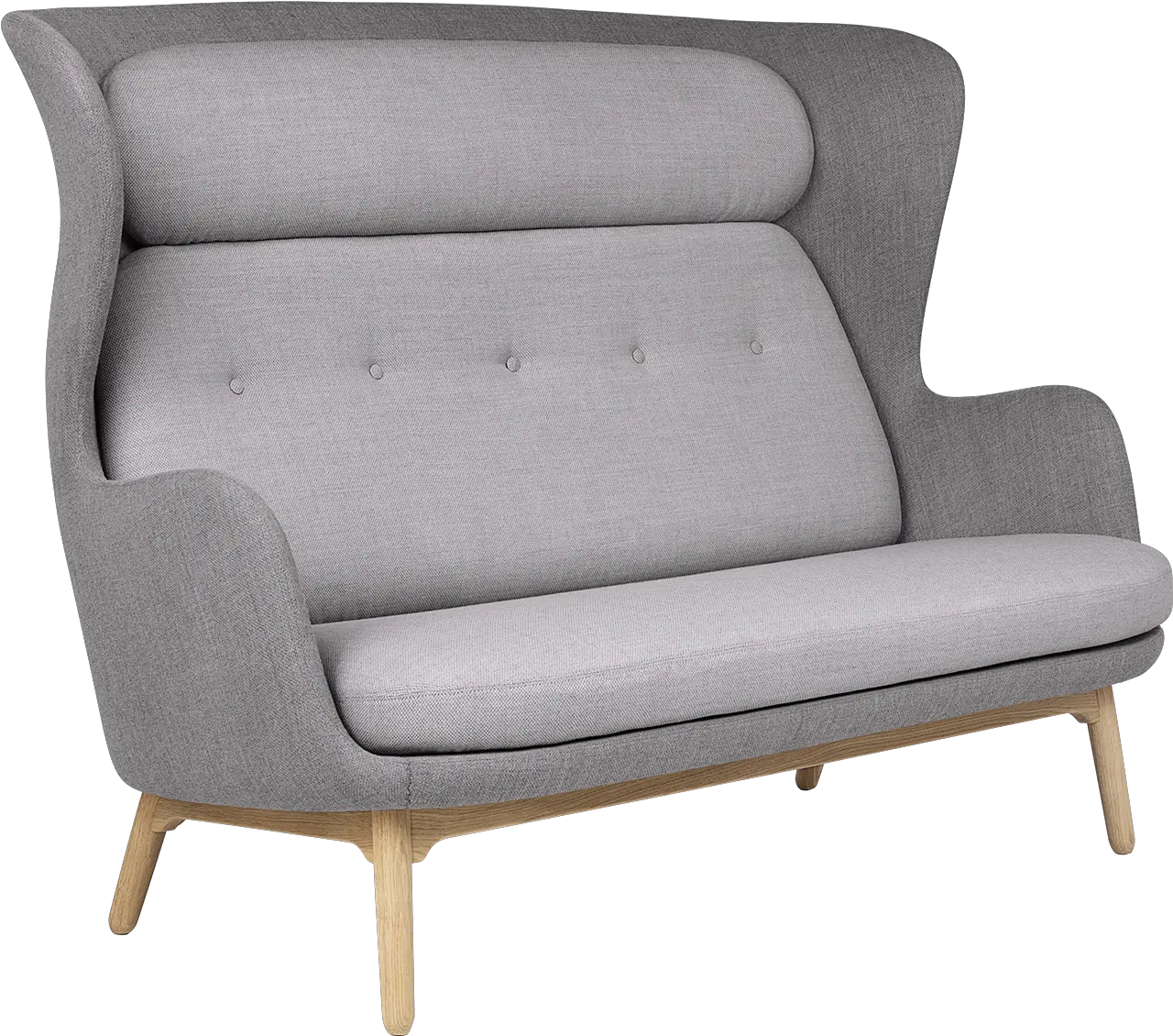 Jh120 Ro Sofa Wooden Legs Fritz Hansen Ro 2 Seater Sofa Png Sofa Transparent