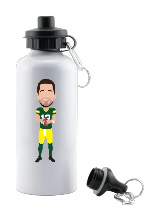 Dak Prescott Sublimation White Water Bottle Png Dak Prescott Png