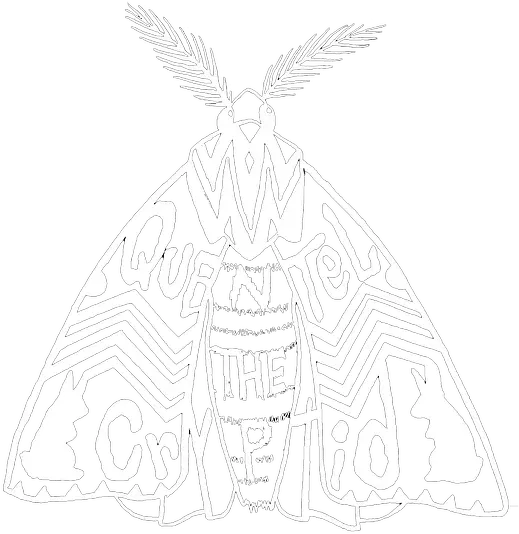 Quentel The Cryptid Music Visual Media San Francisco Illustration Png Moth Png