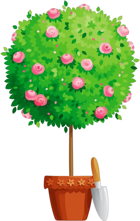 Download Flower Pot Png Tree Pinterest Clip Art Flower Pot Flowers In Pot Drawing Flower Pot Png png