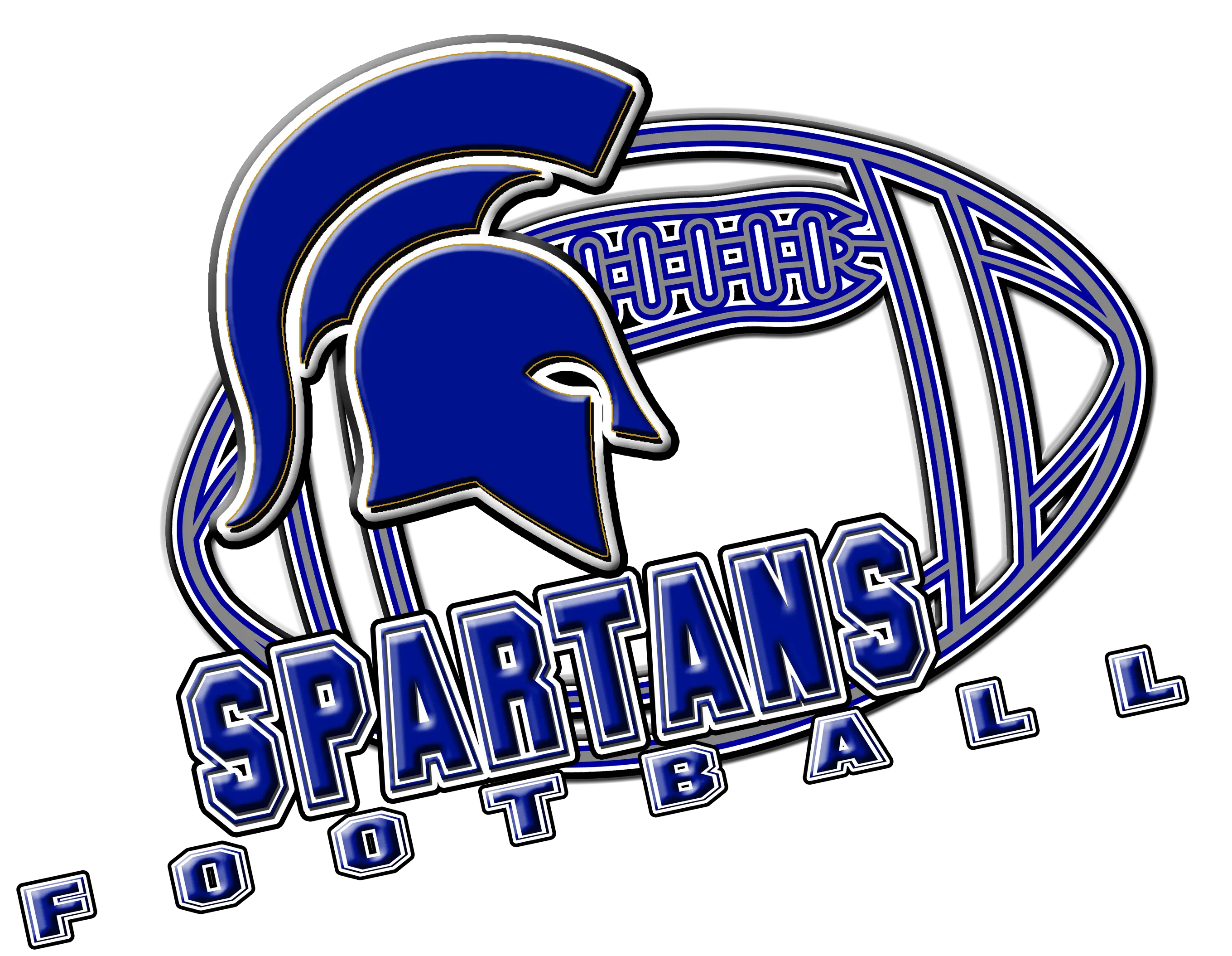 Blue Spartan Team Logo 001 Michigan State Spartans Football Png Michigan State Football Logos