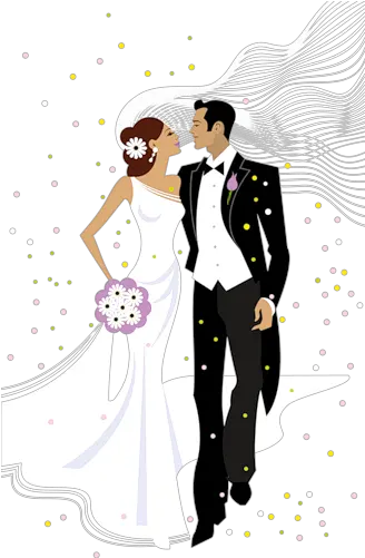 Wedding Png Wedding Silhouette Wedding Cards Images Do You Do On A Honeymoon Wedding Vector Png png