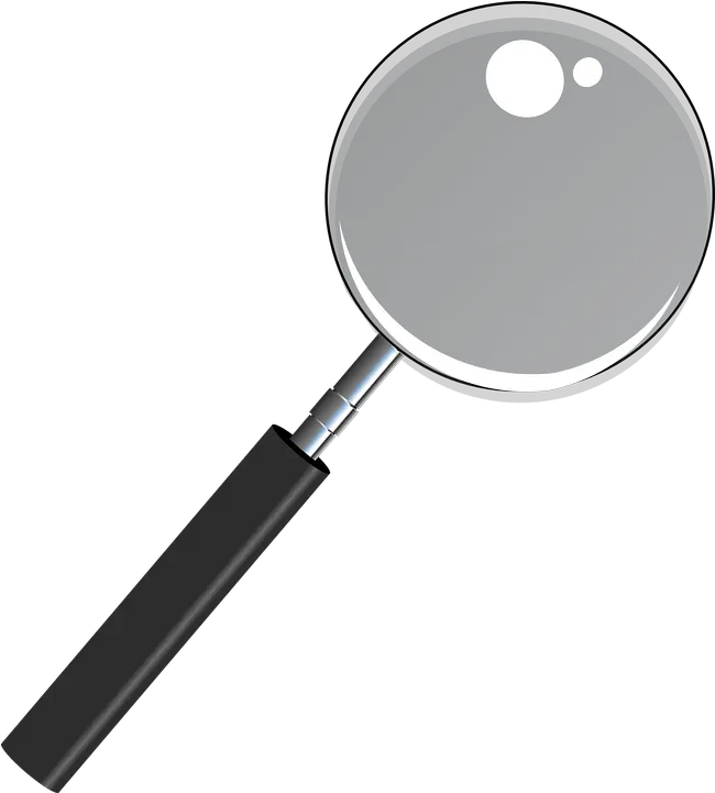 Magnifying Glass See Thru Transparent Magnifying Glass Clipart Png Lupa Png