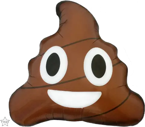 Poop Emoji Balloon U2014 Calypso Did It Png