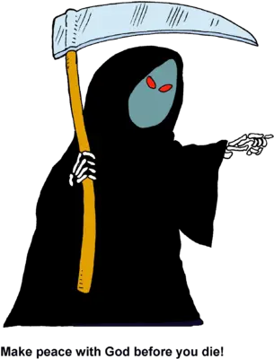 Image Grim Reaper Make Peace With God Before You Die Cartoon Png Grim Reaper Png