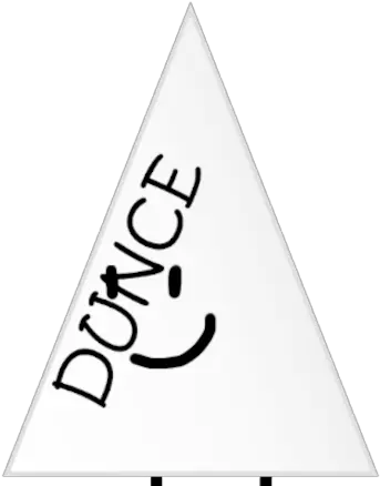 Dunce Cap Calligraphy Png Dunce Cap Png