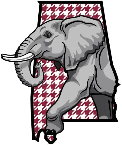Download Asian Elephant Clipart Alabama Alabama Alabama Elephant Png Elephant Clipart Transparent Background