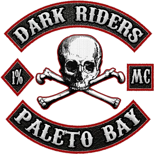 Download Club Patch Biker Motorcycle Headgear Logo Hq Png Skull And Crossbones Mc Ride Png