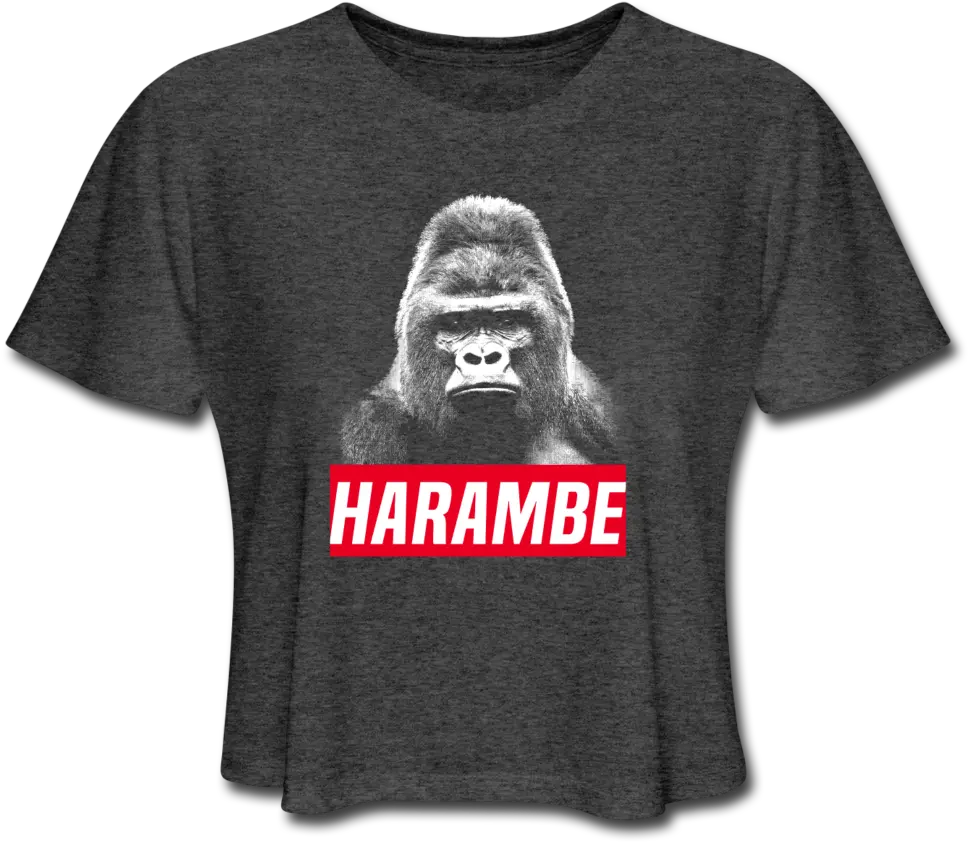 Rip Harambe Womens Crop Top T Crop Top Png Harambe Transparent