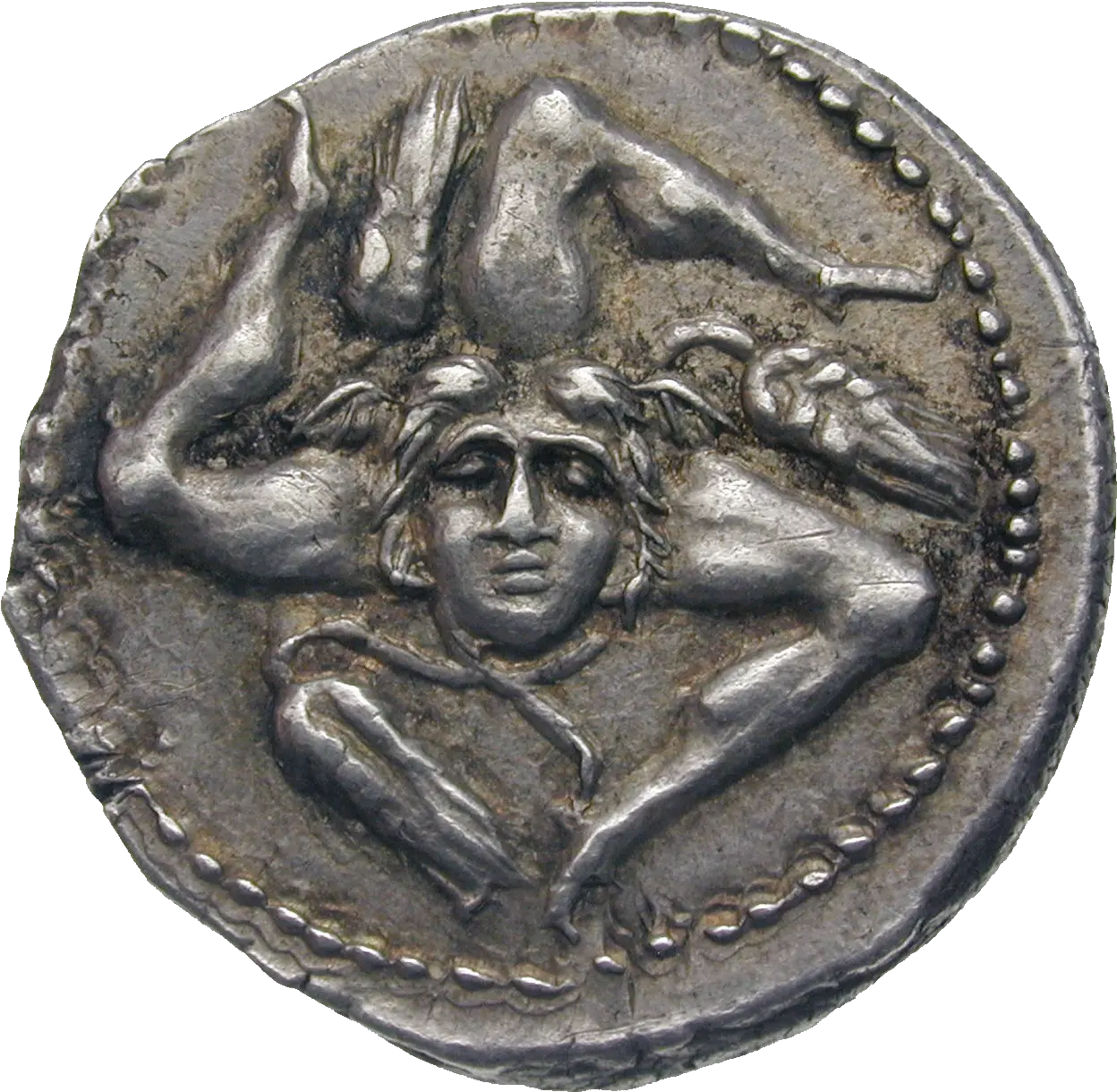 Download Ancient Roman Coins Caesar Moneda Trinacria Png Dime Png