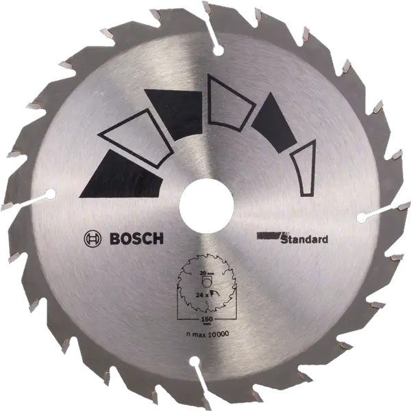 Circular Saw Blade Standard Bosch Shop Hoja De Sierra Circular Png Saw Blade Png