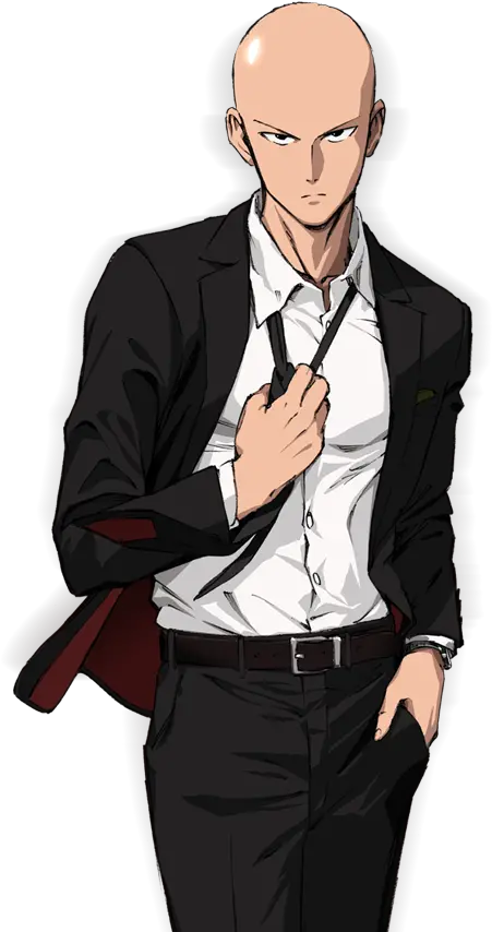 Picture Of One Punch Man Maji Drama Cd One Punch Man In Suit Png Saitama Transparent