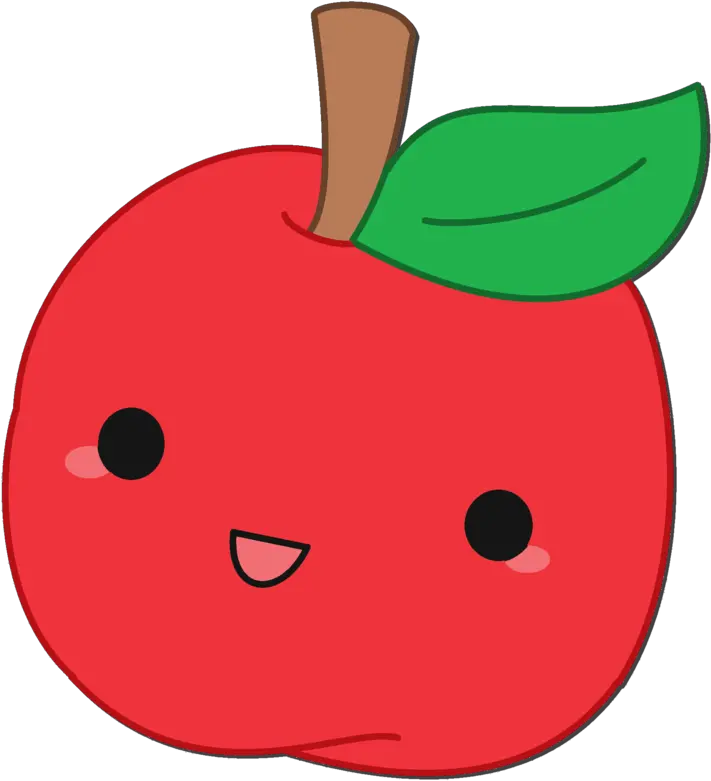 Cute Cartoon Apple Transparent Png Cute Apple Cartoon Transparent Apples Transparent Background