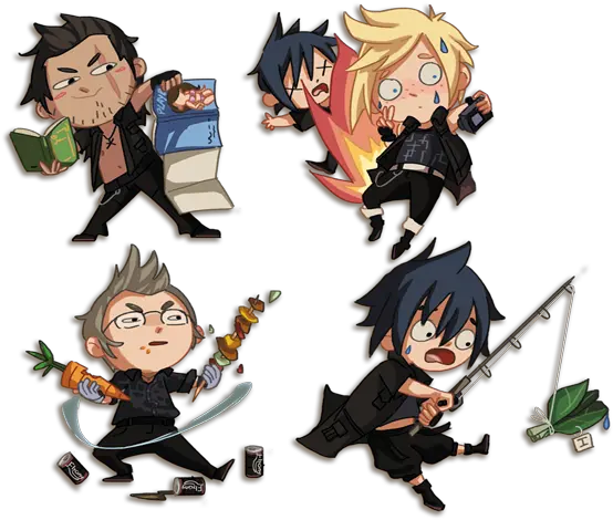 Final Fantasy 15 Acrylic Charms U2014 Sherms Png Logo