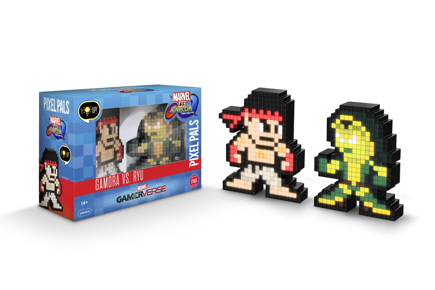 Pixel Pals Marvel Vs Capcom Gamora Vs Ryu Mvc Pixel Pals Png Gamora Png