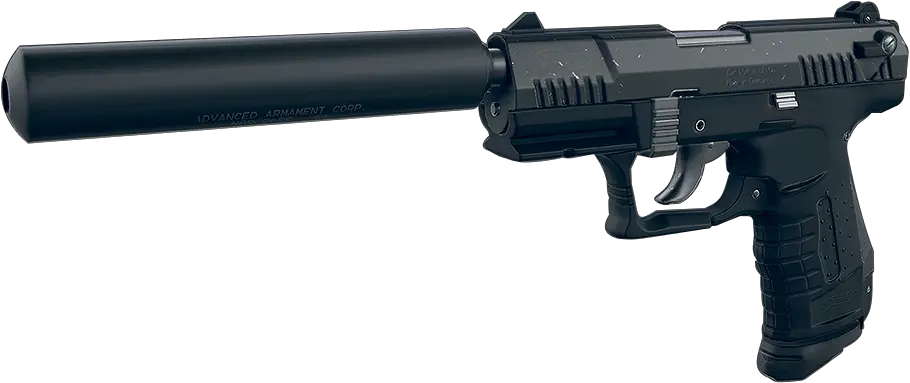 Silenced Pistol Png 1 Image Pistol With Silencer Png Pistol Png