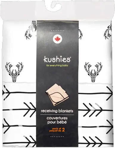 Kushies Receiving Blanket 2 Pack Deer One Direction Black U0026 White Coffee Png One Direction Transparents