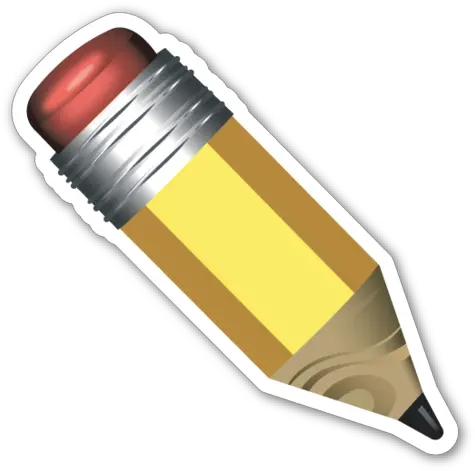 Emoji Pencil Png Transparent Image Pencil Emoji Sticker Png School Emoji Transparent