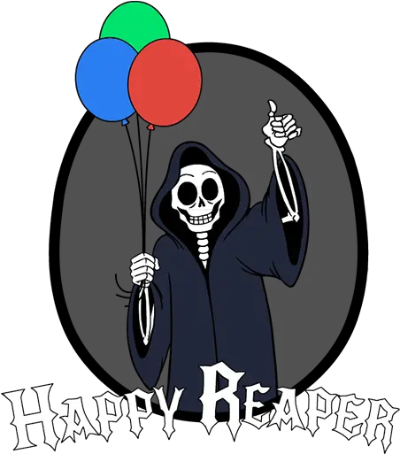 Tim Reaper Back Balloon Png Reaper Transparent