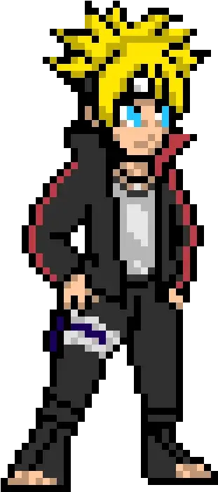 Boruto Pixel Art Maker Sasuke Pixel Art Naruto Png Boruto Png