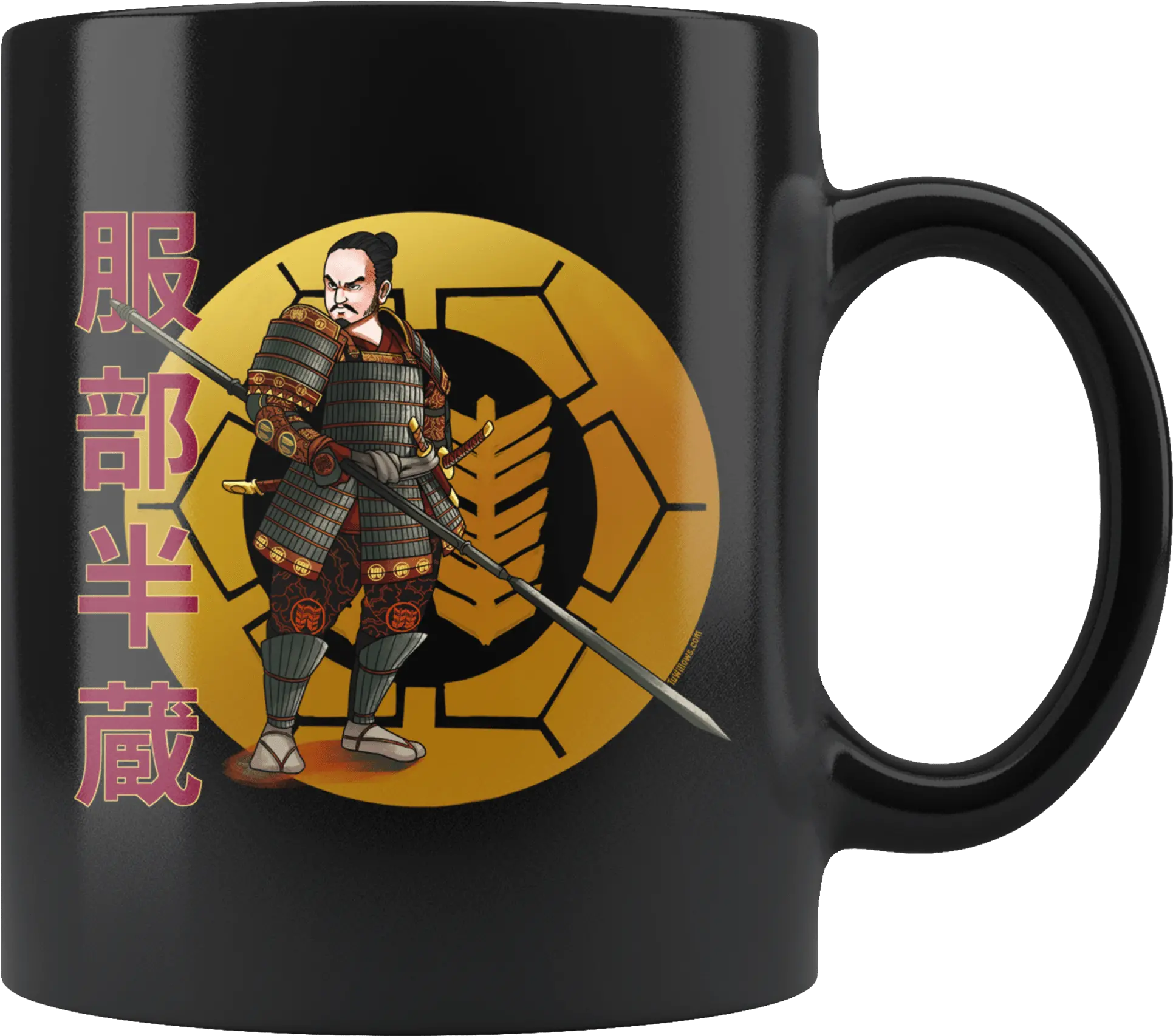 Hattori Hanzo Black Mug 11oz Best Mother In Law Ever Png Hanzo Png
