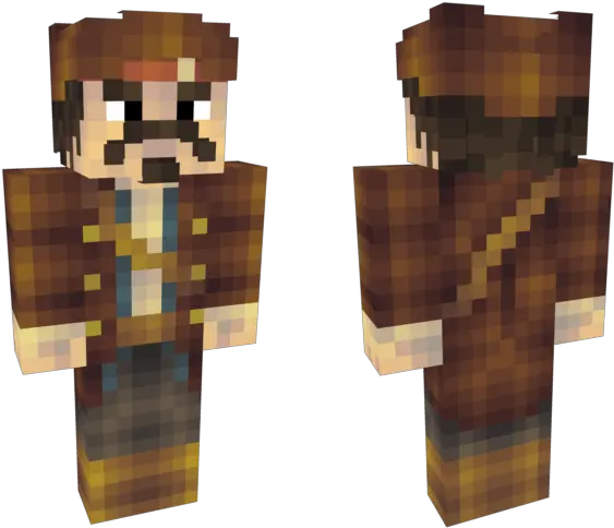 Mbppqpng Captain Jack Sparrow Skin Minecraft Full Size Stryiskyi Park Jack Sparrow Png