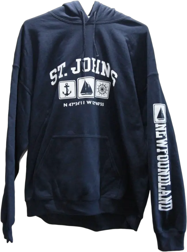 St Johnu0027s Nautical Hoodie U2014 Historic Sites Association Of Newfoundland U0026 Labrador Zipper Png Nautical Png