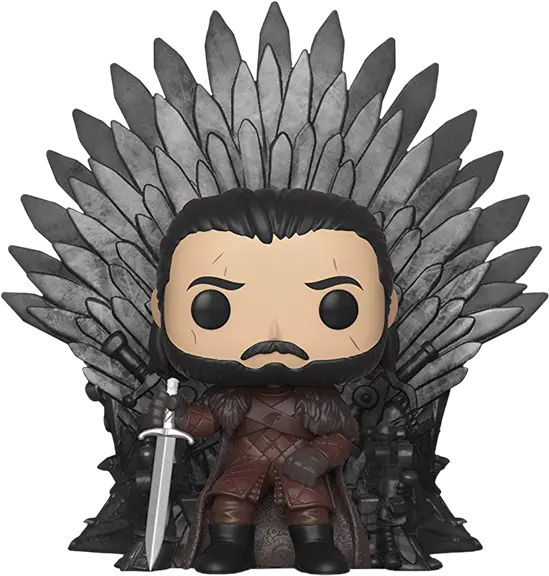 Jon Snow Daenerys Iron Throne Funko Png Jon Snow Png