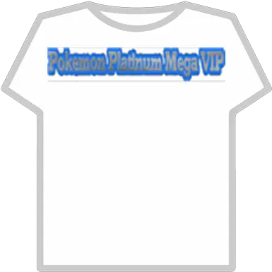 Pokemon Platinum Mega Vip Swim T Shirt Roblox Png Pokemon Platinum Logo