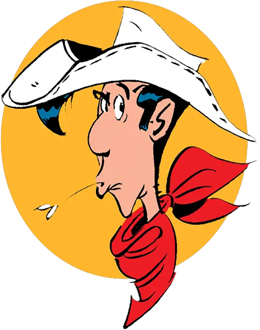 Lucky Luke T Shirt For Sale By Parto Dimejo Png Dime Icon