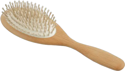Hairbrush Oval With Wood Pegs Beechwood Wooden Hair Brush Png Hair Brush Png