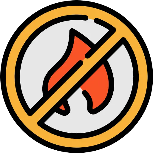 No Fire Allowed Free Signs Icons No Fire Icon Png No Sign Png