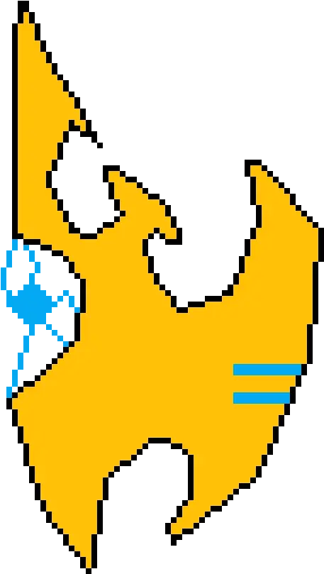 Pixilart Sc2 Protoss Symbol By Pikauser Language Png Starcraft 2 Icon