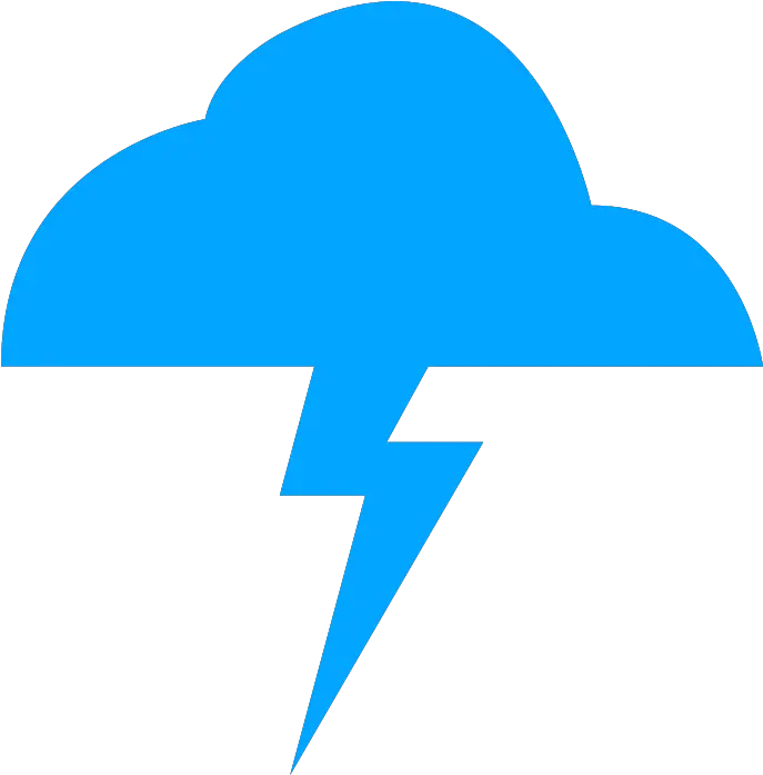 Free Lightning 1192793 Png With Transparent Background Thunder Cloud Transparent Background Lightening Icon