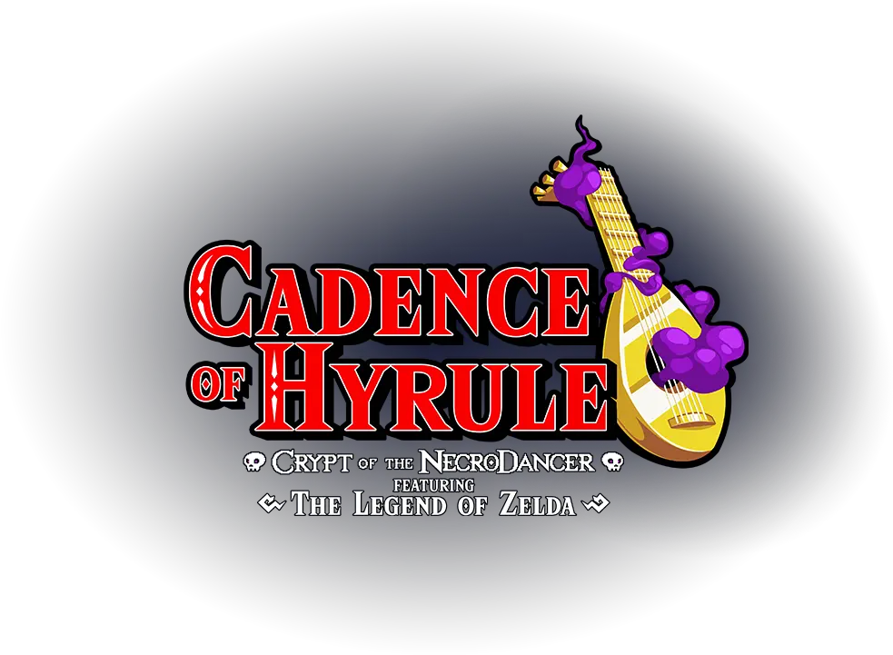 The Cadence Of Hyrule Crypt Necrodancer Featuring Graphic Design Png Legend Of Zelda Logo Png