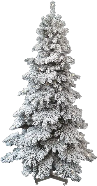 Download Hd Christmas Ornaments In Snow Png Flocked Transparent Snow Tree Png Christmas Snow Png