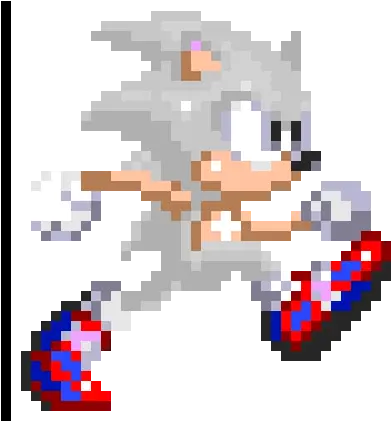 Download Mui Sonic Running Sprite Sonic Mania Sonic Running Png Sonic Running Png