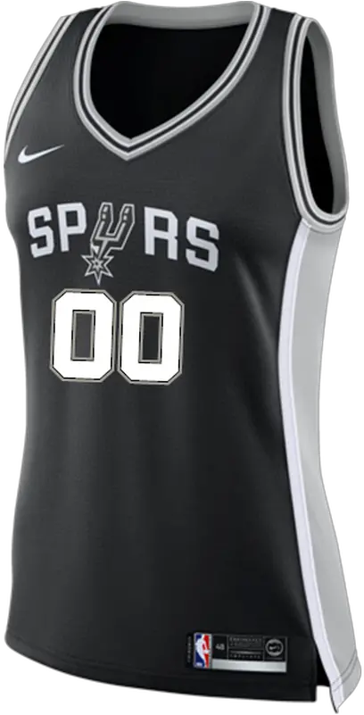 San Antonio Spurs Womens Nike Custom Sleeveless Png Spurs Icon