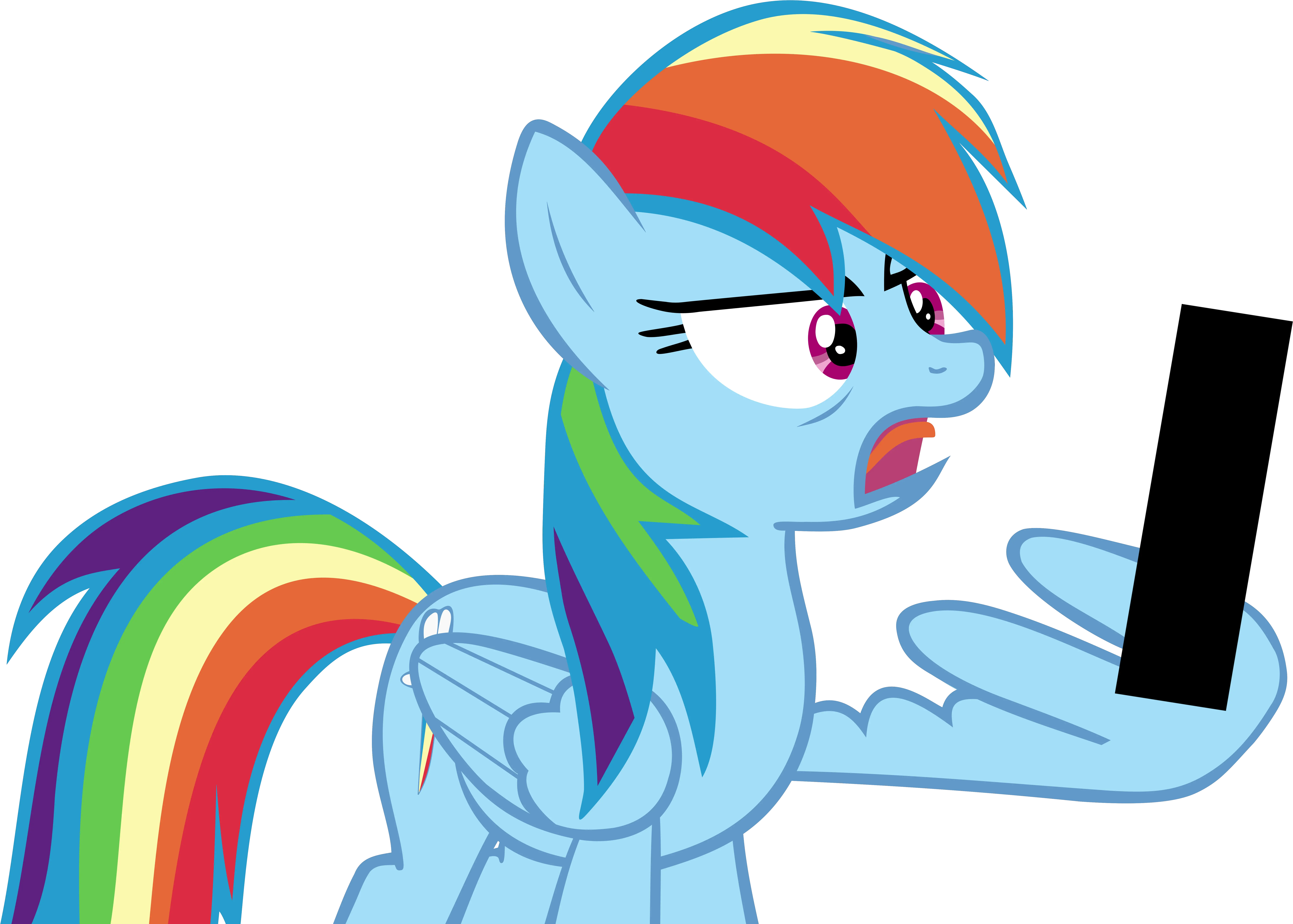 Censored Bar Mlp Vectors Png Download Original Size Png Mlp Rainbow Dash Angry Censored Bar Png