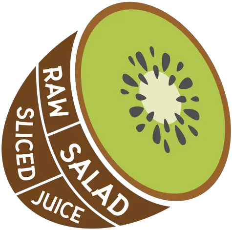 Kiwi Raw Salad Sliced Juice Flat Transparent Png U0026 Svg Circle Kiwi Png